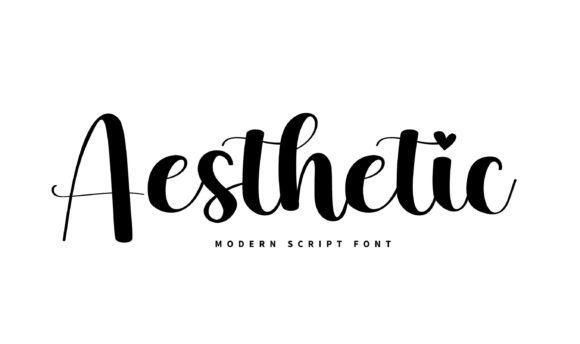 Aesthetic Font - Featured Image