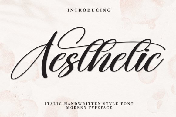 Aesthetic Font - Featured Image