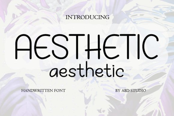 Aesthetic Font - Featured Image
