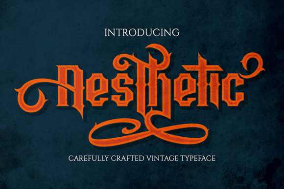 Aesthetic Font - Featured Image