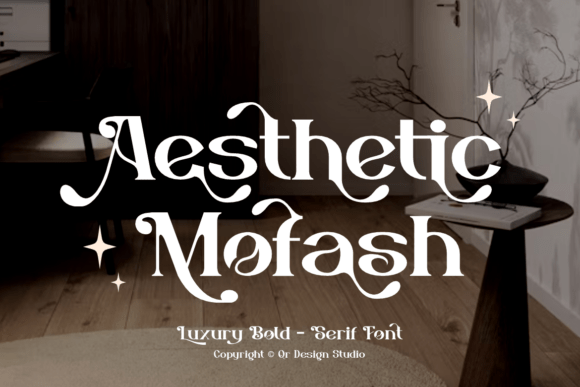 Aesthetic Mofash Font - Featured Image