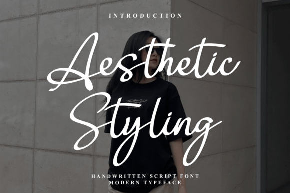 Aesthetic Styling Font - Featured Image