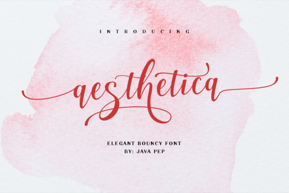 Aesthetica Font - Featured Image