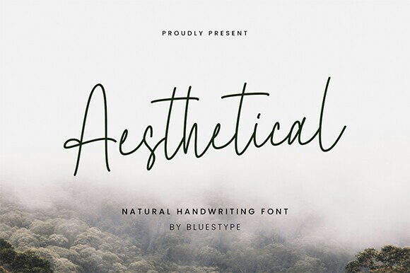 Aesthetical Font - Featured Image
