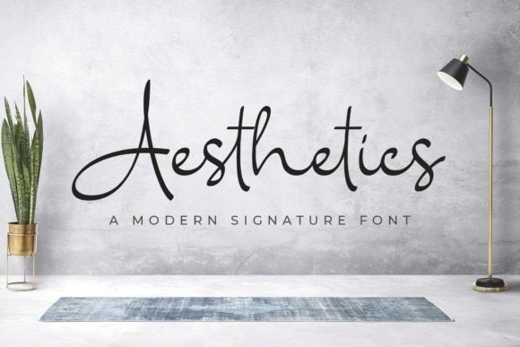 Aesthetics Font - Featured Image