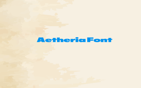 Aetheria Font - Featured Image