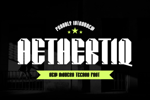 Aethertiq Font - Featured Image