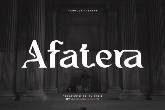 Afatera Font - Featured Image