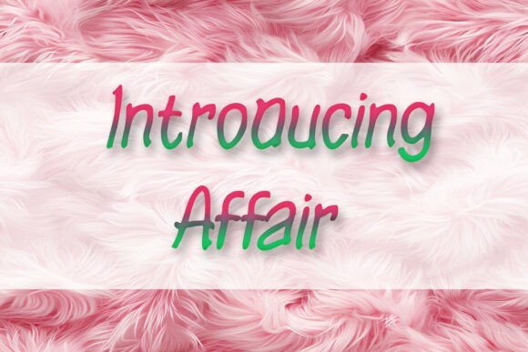Affair Font - Featured Image