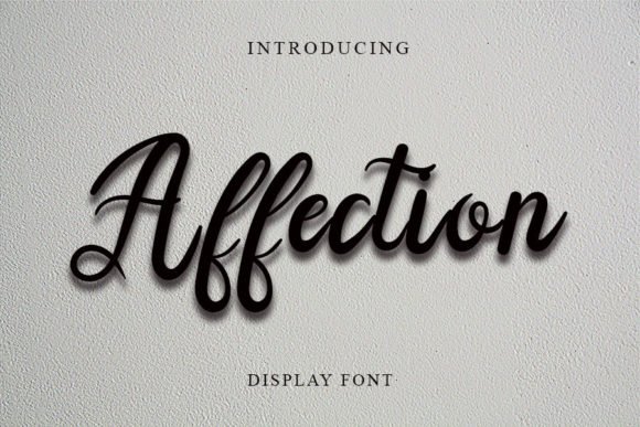 Affection Font - Featured Image