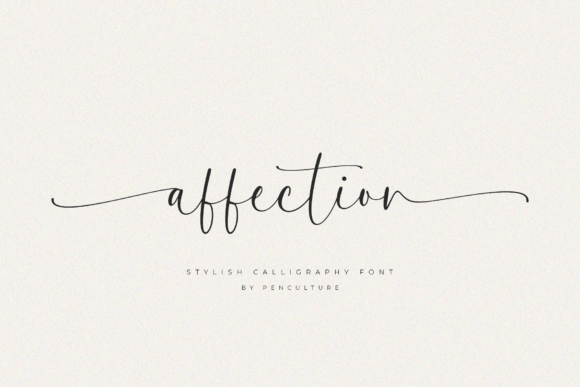 Affection Font - Featured Image
