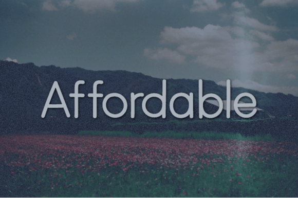 Affordable Font - Featured Image