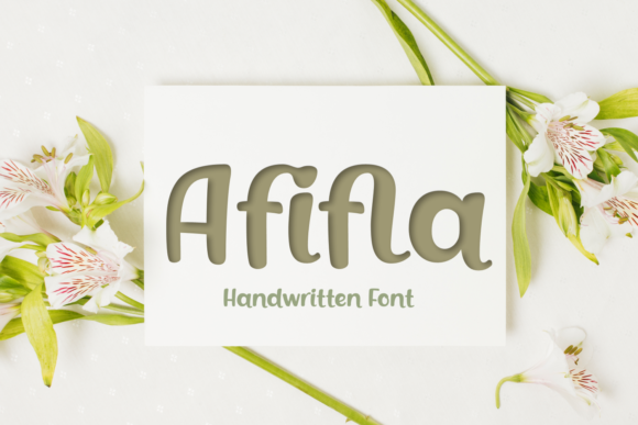 Afifla Font - Featured Image