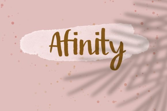 Afinity Font - Featured Image