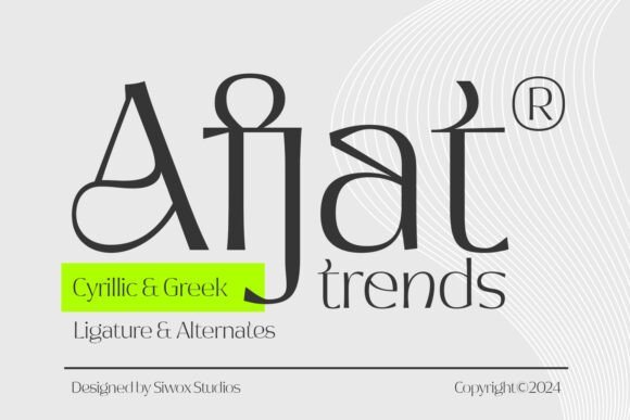 Afjat Font - Featured Image