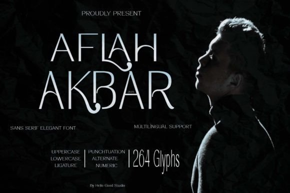 Aflah Akbar Font - Featured Image