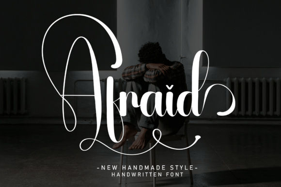 Afraid Font - Featured Image