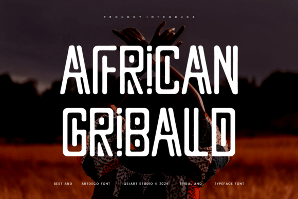 African Gribald Font - Featured Image