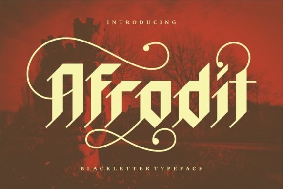 Afrodit Font - Featured Image