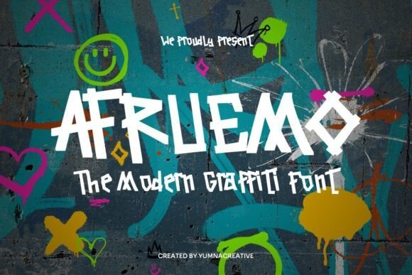 Afruemo Font - Featured Image