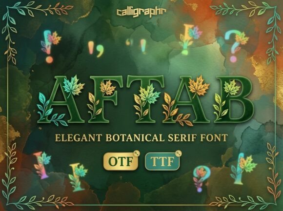 Aftab Font - Featured Image