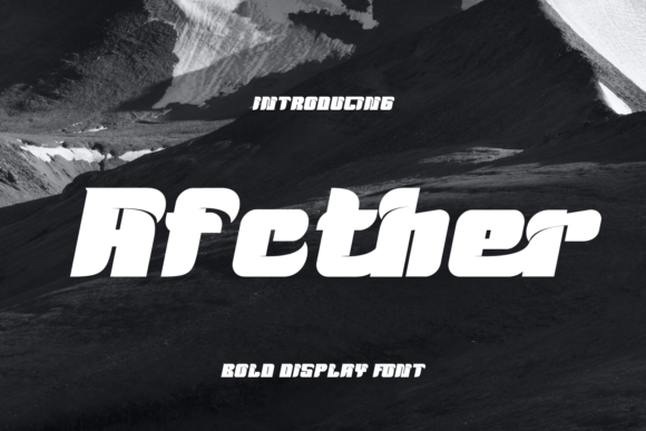 Aftcher Font - Featured Image