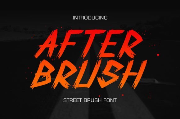 After Brush Font - Featured Image