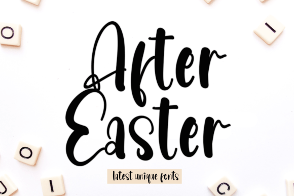 After Easter Font - Featured Image