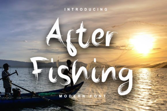 After Fishing Font - Featured Image