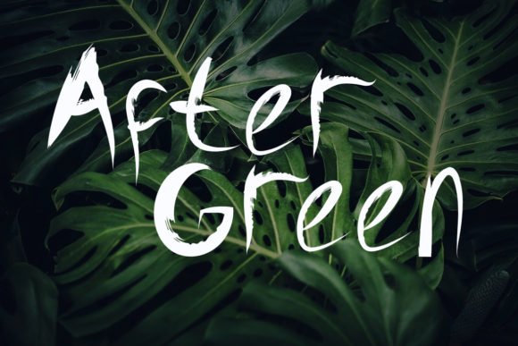 After Green Font - Featured Image