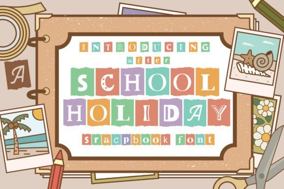 After School Holiday Font - Featured Image