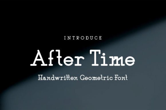 After Time Font - Featured Image