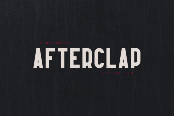 Afterclap Font - Featured Image
