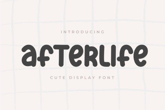 Afterlife Font - Featured Image