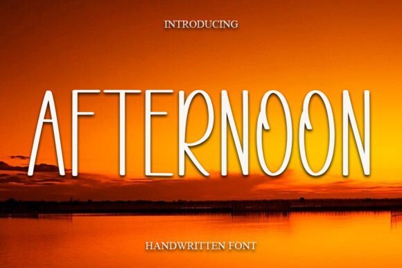 Afternoon Font - Featured Image
