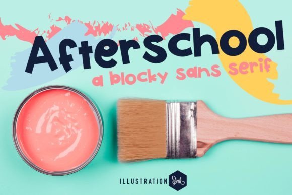 Afterschool Font - Featured Image