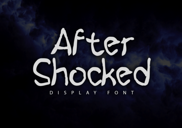 Aftershocked Font - Featured Image