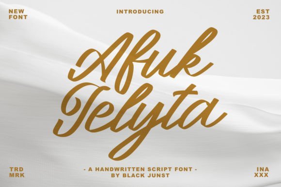 Afuk Jelyta Font - Featured Image