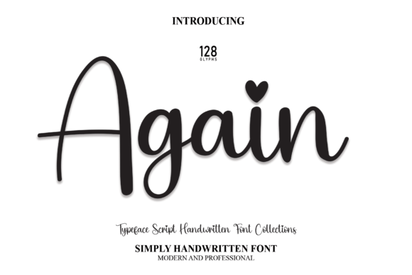 Again Font - Featured Image