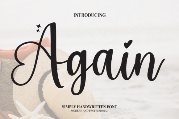 Again Font - Featured Image