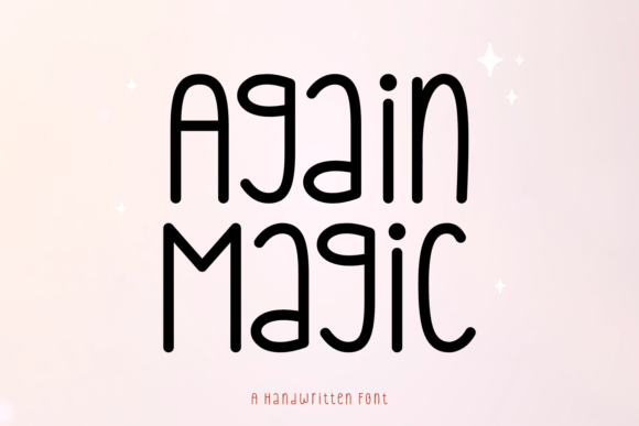 Again Magic Font - Featured Image