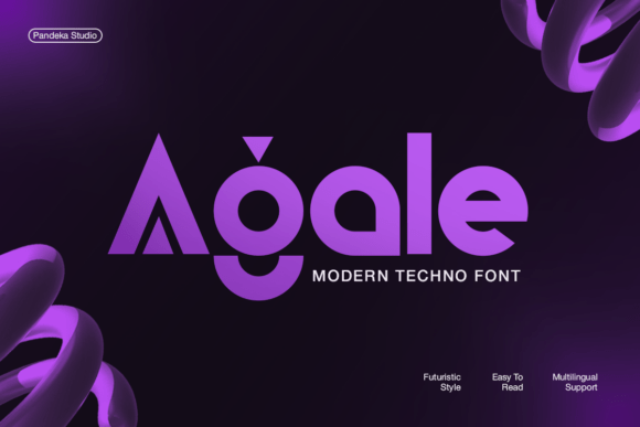 Agale Font - Featured Image