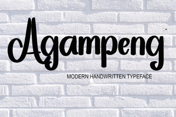 Agampeng Font - Featured Image