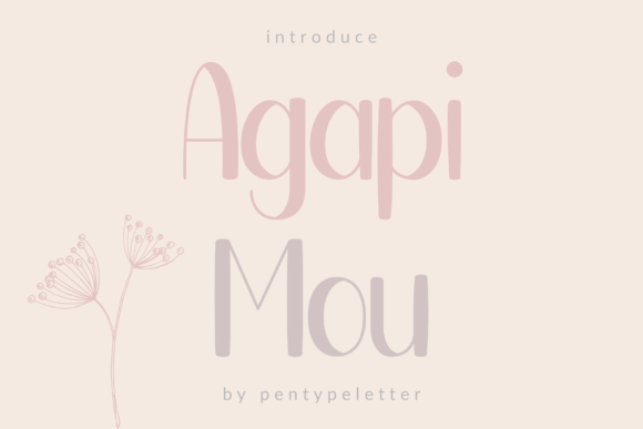 Agapi Mou Font - Featured Image