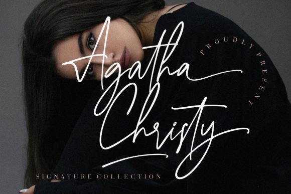 Agatha Christy Font - Featured Image
