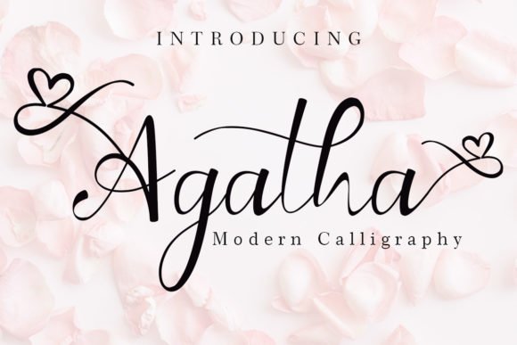 Agatha Font - Featured Image