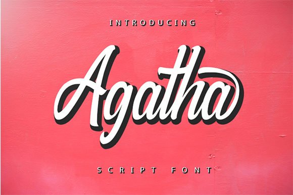 Agatha Font - Featured Image