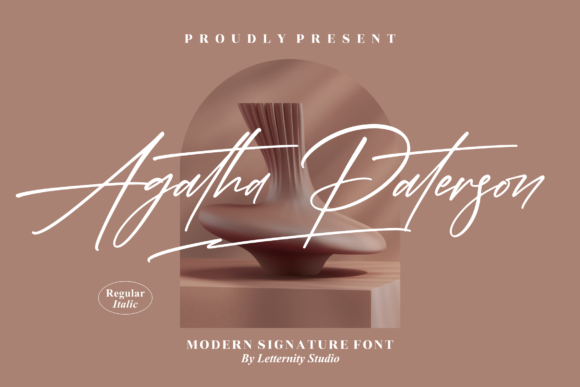 Agatha Paterson Font - Featured Image