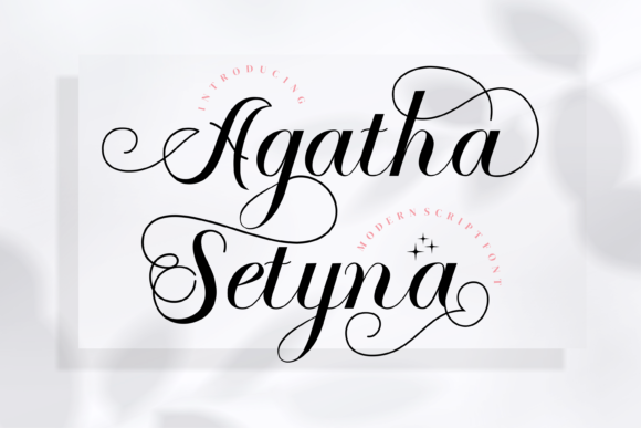 Agatha Setyna Font - Featured Image