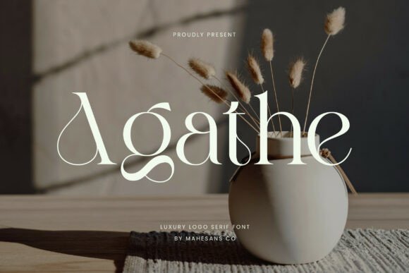 Agathe Font - Featured Image